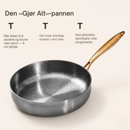 Titankjökken Komplett Signatur Titan Kokkärlsset (14 Delar)