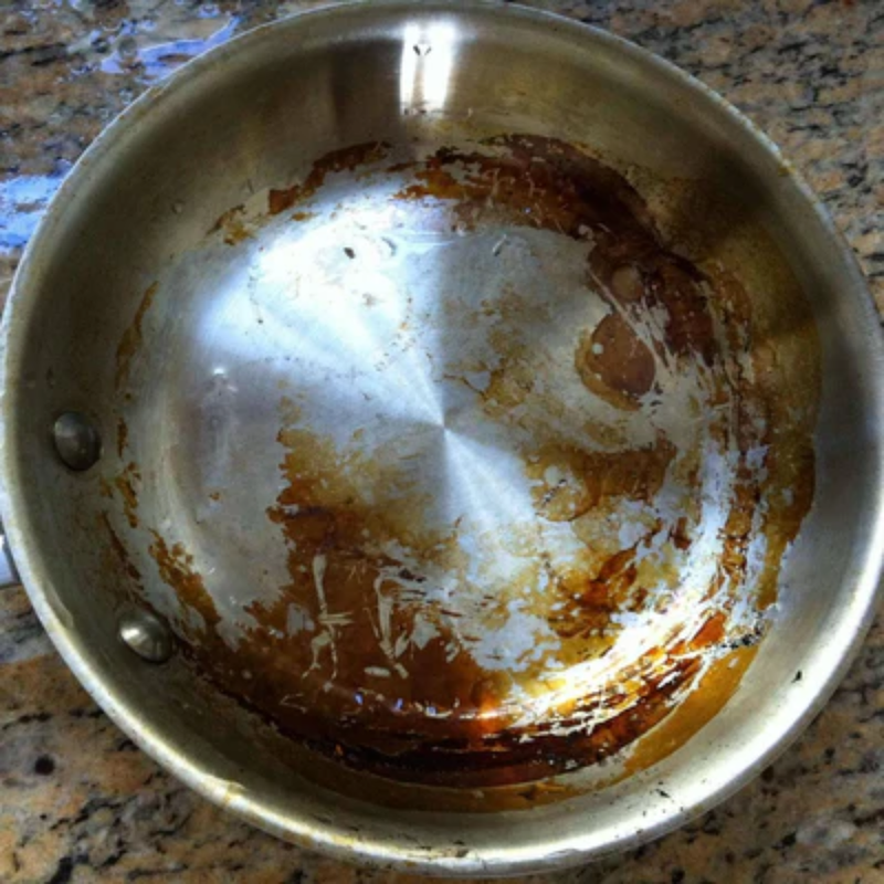 Rostfria stålpannor